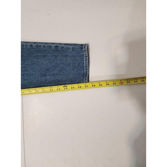 Madewell Jeans Womens 26 Blue The Momjean High Rise Tapered Leg Ankle Denim Boho - Picture 5 of 16